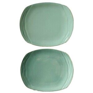 Pfaltzgraff 16" Rectangular Serving Platter Seychelles Pair Of 2